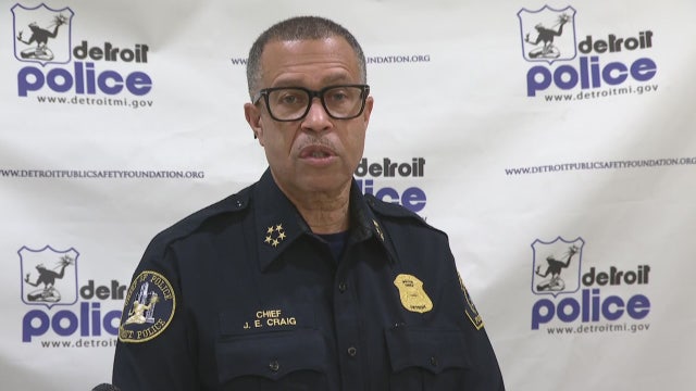 Chief Craig says 2 young children victim to gun violence of 'cowards' in Detroit
