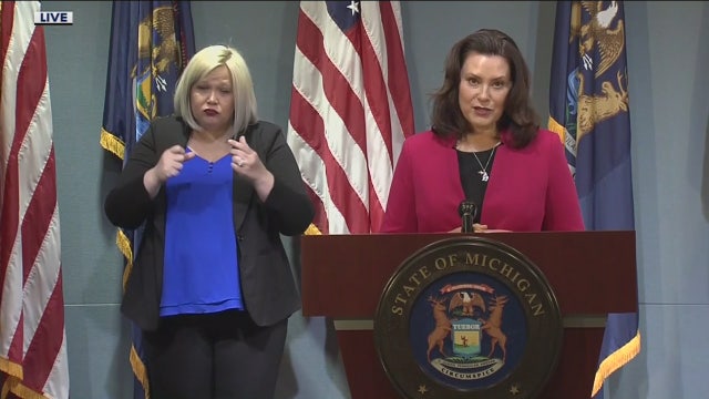 Michigan Gov. Gretchen Whitmer allows gatherings of 10 or fewer people immediately