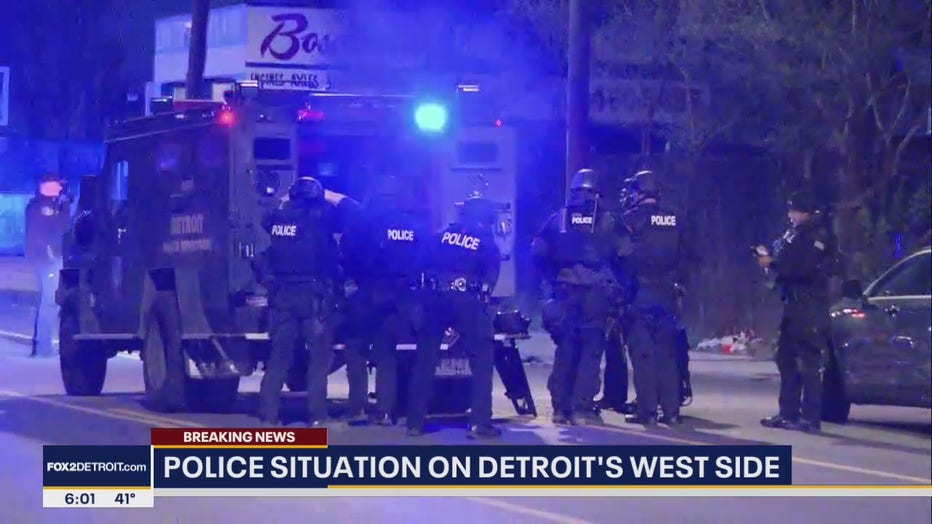 DPD Responding To Barricaded Gunman On Detroit's West Side, Suspect Has ...