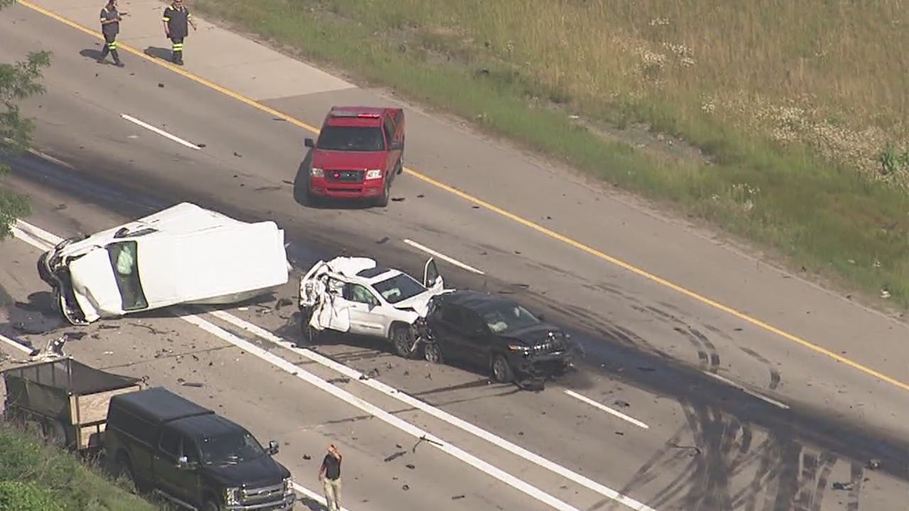 Accident On M14 In Michigan