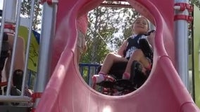 Scarlet's Playground for children with all abilities opens after coronavirus, vandalism