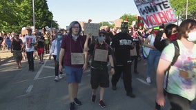 Day 9 of Detroit protests ends on a peaceful note