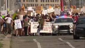 Detroit protests against police brutality, systemic racism for 8th night with message of unity