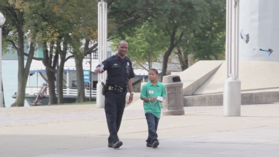 Detroit PAL, connecting youth to police officers 