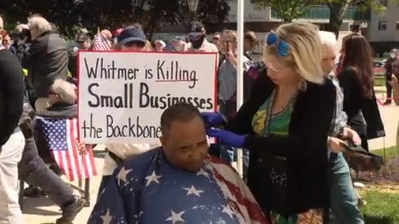 Salon, barbershop owners still waiting; want apology from Whitmer for suggesting to Google how to cut hair