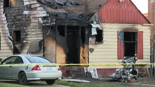 At least 2 of 3 bodies found in Detroit house fire had bullet wounds; DPD make arrests