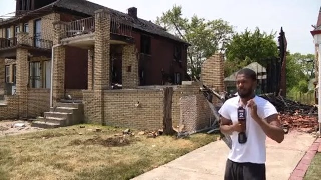 Father of 5 who lost fixer-upper in fire arrested in Atlanta, wanted on unrelated arson charge in Detroit