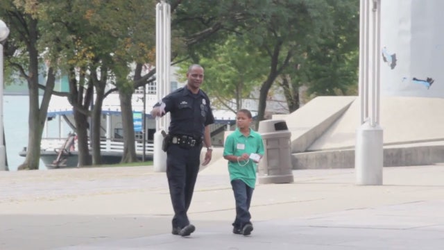 Detroit PAL, connecting youth to police officers 