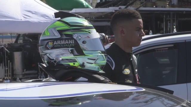Detroit professional stock car driver with autism breaks barriers on and off the track