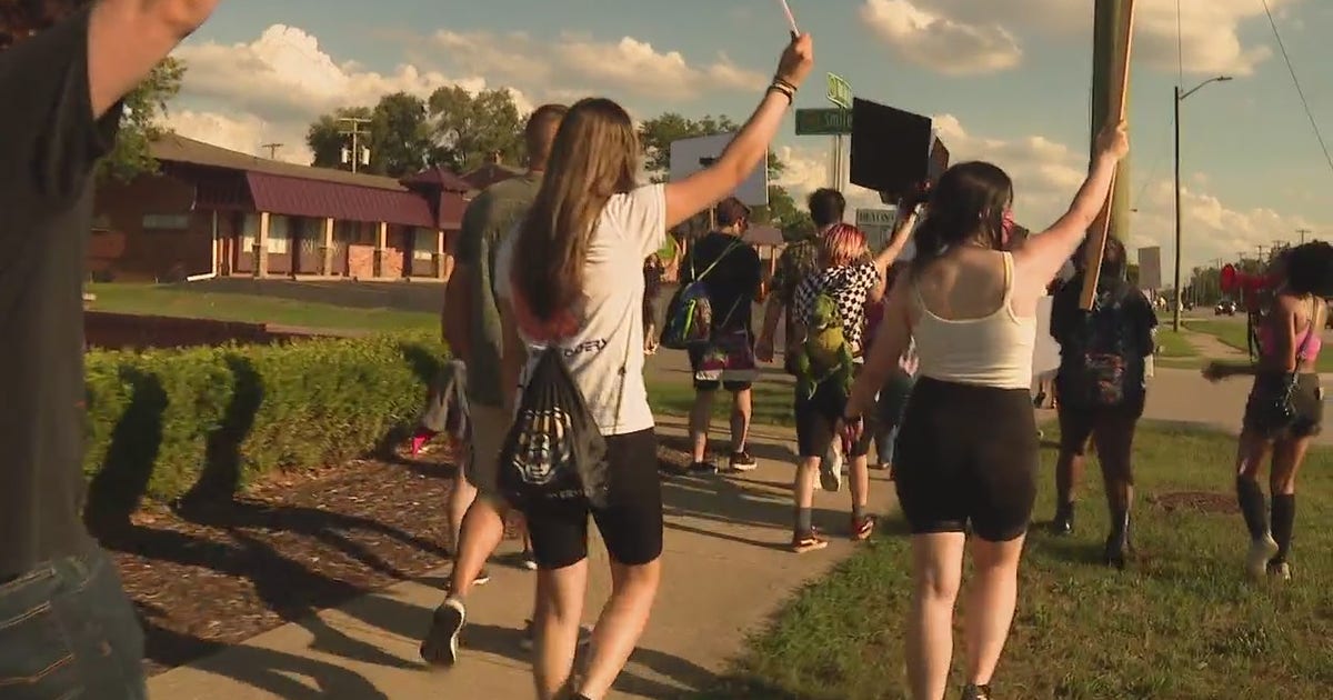 Protests against Shelby Twp. police chief lead to two arrests | FOX 2 ...