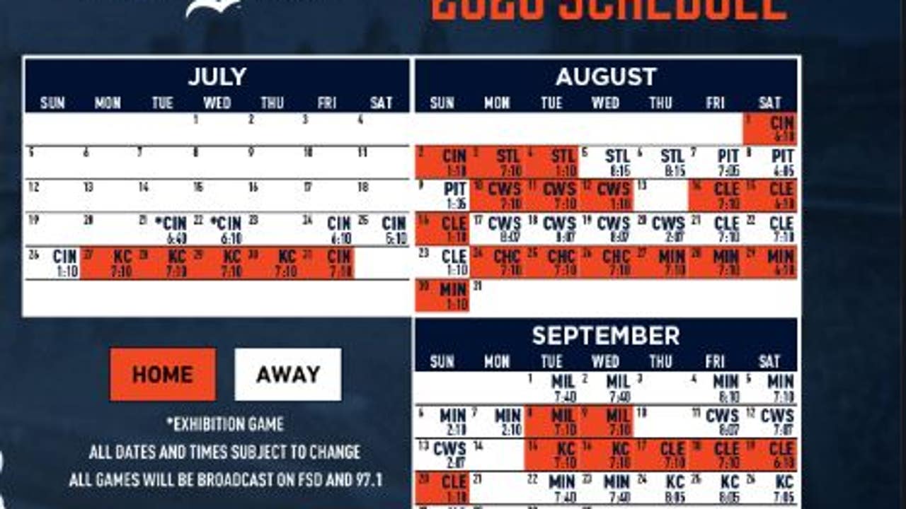 Tigers open July 24 at Reds as MLB releases shortened 60-game schedule
