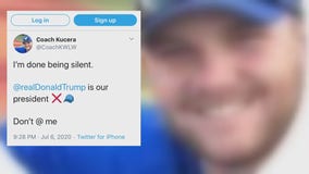 Michigan teacher and coach says he was fired for tweeting 'Trump is our President'