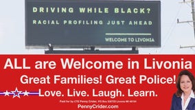 GOP candidate running for Livonia state rep rebukes 'racial profiling' billboard with her own message