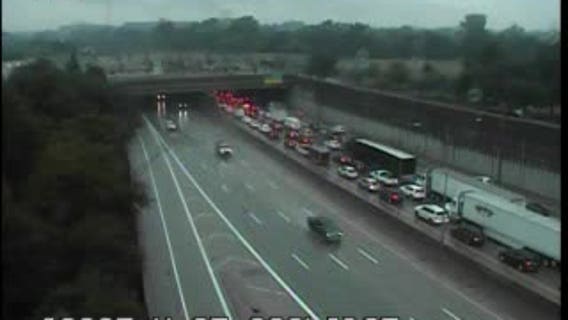 Lanes blocked on I-94, I-696 after multiple wrecks in rainy weather