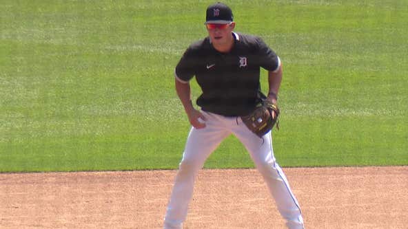 WATCH - The Tigers first scrimmage game had quite an impressive moment