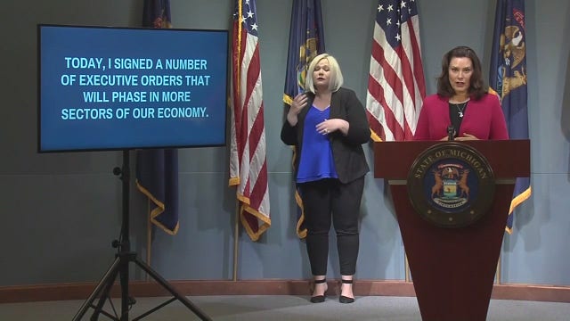 Unlock Michigan group petitions to limit Whitmer's powers, halt 'endless State of Emergency'