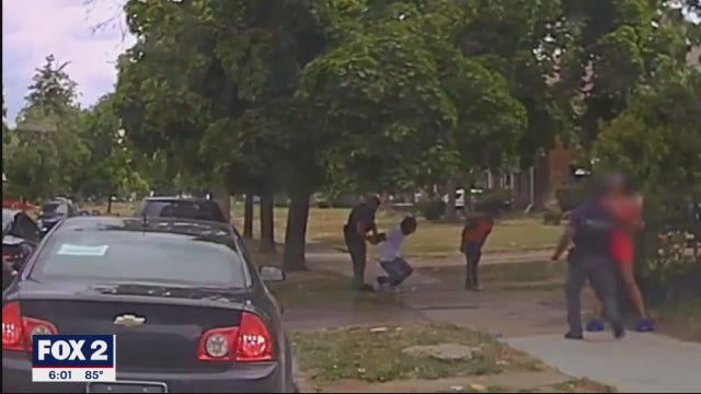 8 protesters arrested after the death of Hakim Littleton