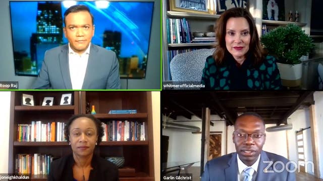 Whitmer, Gilchrist, Dr. Khaldun join Town Hall stress urgency of masks, working together to fight COVID-19