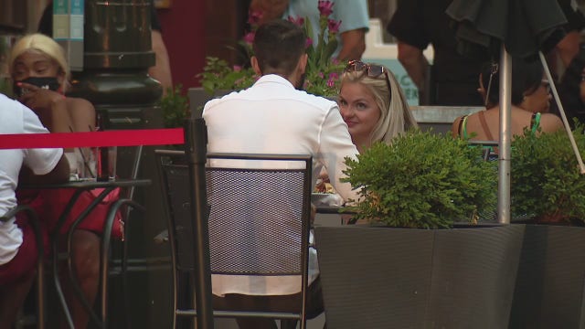 Greektown works to accomodate crowds after indoor bar service closes