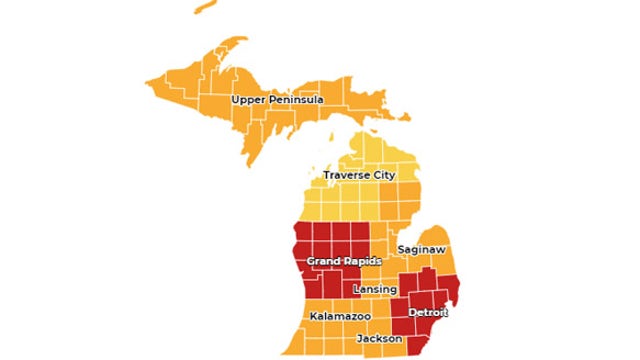 Risk level for COVID-19 spread increases to 'high' in Lansing region