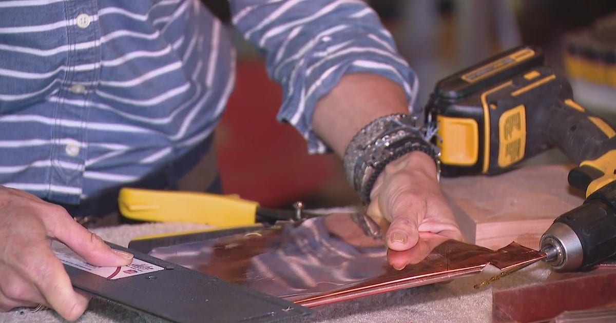 How to make your own copper shingles out of scraps | FOX 2 Detroit