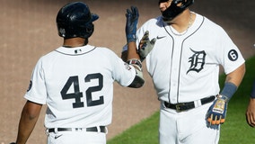 Cabrera's homer lifts Tigers to doubleheader sweep of Twins