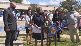 Michigan lawmakers hold rally for USPS protection in Southfield