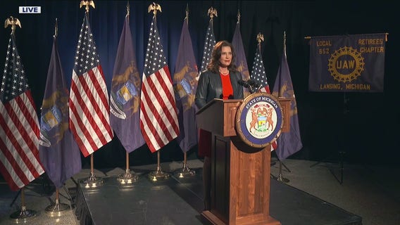 Hot Mic catches Whitmer talking about Shark Week, mouthing expletive