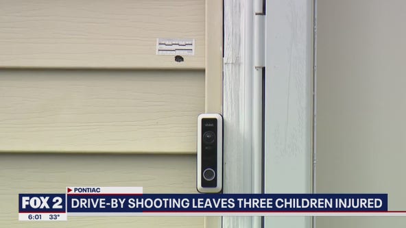 3 Kids shot in Pontiac