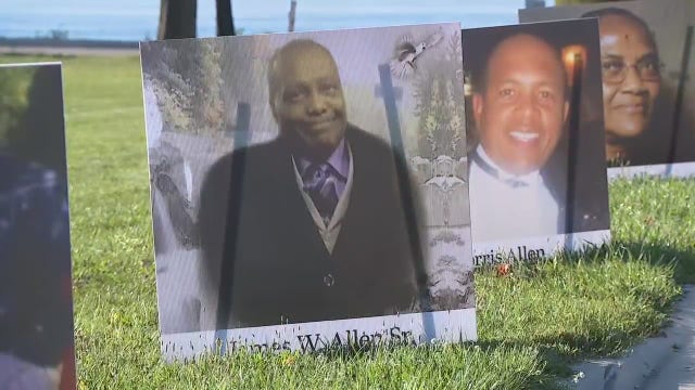 Detroit's Belle Isle transformed into memorial for city's COVID-19 victims