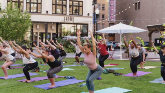 Yoga, spin, karate and more outside classes held at Detroit parks