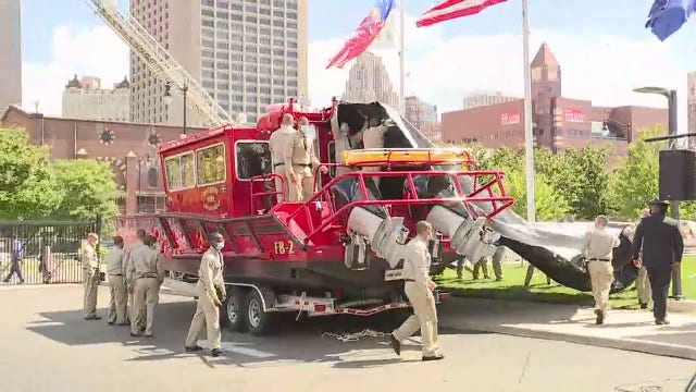Detroit Fire Dept. names new boat for heroic Sgt. who died rescuing 3 girls from Detroit River