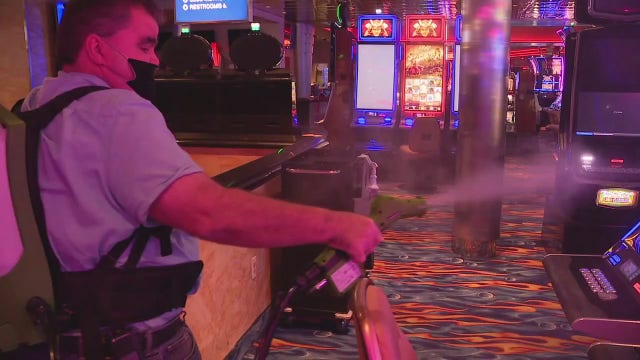 Greektown, Motor City casinos reopen with pandemic safety measures in play