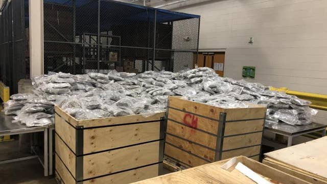 Customs and border patrol bust shipment of 1,000 pounds of marijuana at Port of Detroit