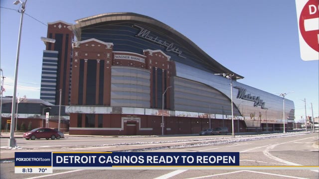 Precautions in place as Detroit casinos set to reopen Wednesday