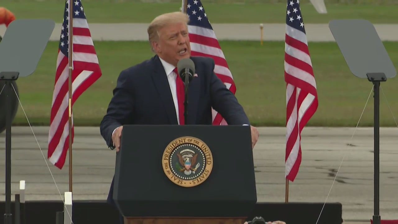 Trump Campaign Stop In Mid Michigan Claims Auto Industry Comeback Says Country Has Turned Coronavirus Corner Trump Campaign Stop In Mid Michigan Claims Auto Industry Comeback Says Country Has Turned Coronavirus Corner