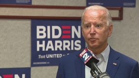 Biden talks creating more jobs, increasing police resources & funding, tax increases for income over $400K