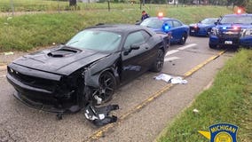 Michigan State Police arrest suspect who caused chase in stolen vehicle