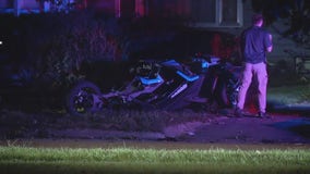 Woman dies after crashing Slingshot vehicle into tree on Detroit's west side