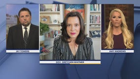 Michigan Gov. Whitmer talks restrictions on assisted living, movie theaters reopening, and early voting