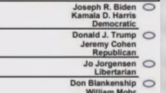 Trump calls Michigan leader Benson a 'Trump Hater' after ballot snafu with Pence name's omitted