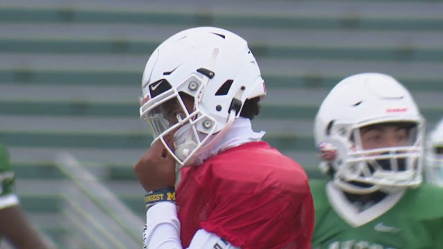 Parents worry Michigan mask mandate while playing football puts athlete's lives at risk