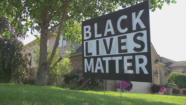 Macomb Twp family told to remove Black Lives Matter sign feels subdivision is targeting them