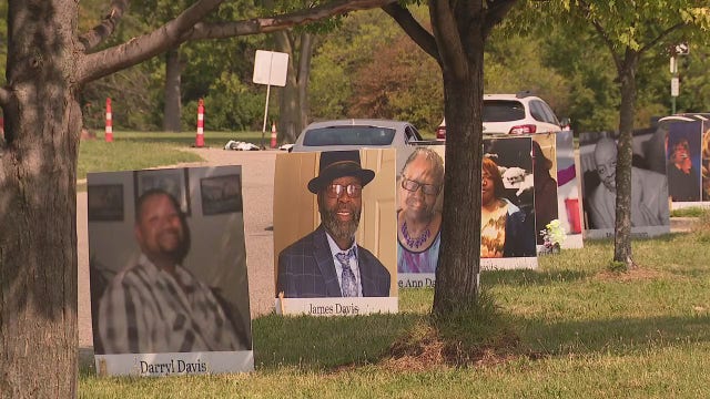 Lines of mourners continue at powerful Belle Isle tribute to Detroit COVID-19 victims