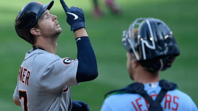 Greinner, Tigers pounce on Twins bullpen for 10-8 win