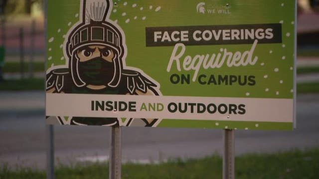 11 more large houses near Michigan State quarantined due to COVID-19, two removed 