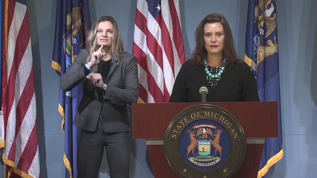 Mich. Gov. Whitmer calls Pres. Trump 'biggest threat to the American people' for handling of COVID-19