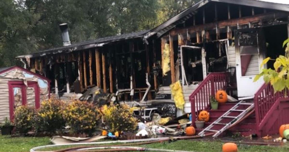 Man, 3-year-old hospitalized from mobile home fire that destroyed ...
