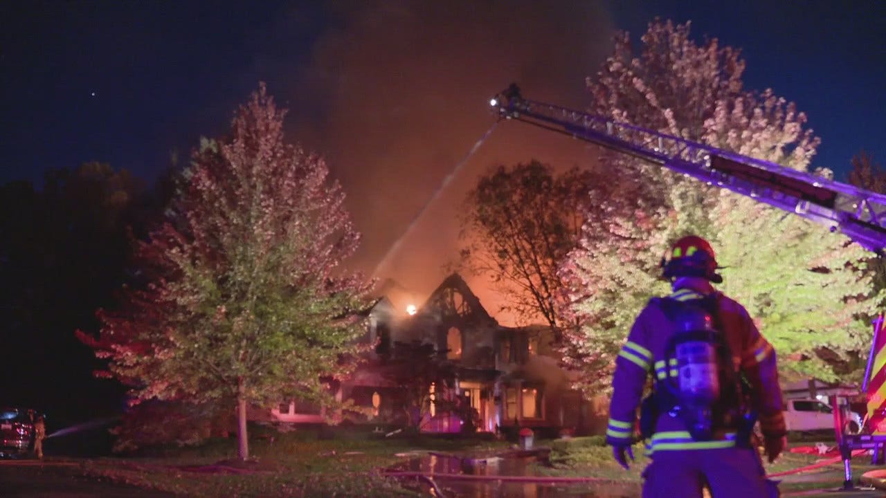 Fire Destroys 7,000 Square Foot Estate In Bloomfield Hills