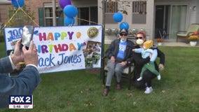 Sterling Heights celebrates WW II veteran's 100th birthday